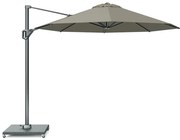 Voyager T1 zweefparasol 300 cm rond taupe