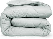 Dekbed 2 in 1 - Wasbaar dekbed zonder overtrek - 140x200 - licht grijs