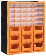 vidaXL Organiser met 39 lades 38x16x47 cm