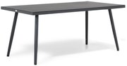 Dining Tuintafel rechthoekig 170 x 90 cm Grijs Valencia