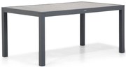 Dining Tuintafel rechthoekig 164 x 94 cm Aluminium Grijs Residence