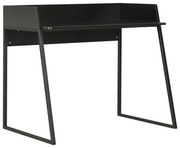 vidaXL Bureau 90x60x88 cm zwart