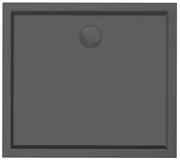 Xenz Mariana douchebak 90x80x4cm rechthoek Acryl Ebony 6835-29