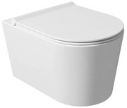 Salenzi Civita wandcloset toiletpot randloos mat wit 35x50cm