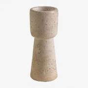 Kandelaar In Cement Brenan ↑15 Cm - Sklum