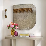 Handgeblazen glazen vaas, H20 cm, Myra