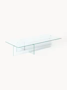 Grote glazen salontafel Anouk, B 160 cm