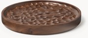 Decoratief dienblad Camila van acaciahout, Ø 25 cm