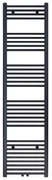 Sanigoods Base handdoek radiator 180x40 699 watt MO aansluiting mat zwart