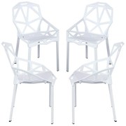 Pakket 4 Omega Stoelen