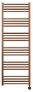 Crosswater MPRO Elektrische handdoekradiator - 140x50cm - 600 Watt - geborsteld brons MP48X1380BZELEC