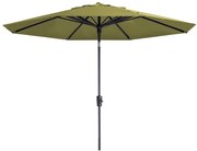Madison Paros 2 luxe stokparasol - 300 cm. - Sage green