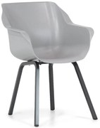 Hartman Sophie Element Misty Grey/xerix- Met Gratis Kussen Kunststof Grijs