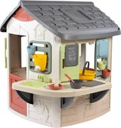 Smoby Speelhuis met Modderkeuken - Buitenspeelgoed - 16 Accessoires - Vanaf 2 jaar