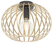 Design plafondlamp messing 30 cm - Johanna Design E27 rond Binnenverlichting Lamp