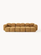 Modulaire bank Tayla (4-zits) van teddy bouclé