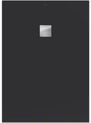 Villeroy & Boch Excello douchevloer - 140x100cm - polyurethaan/acryl Anthracite uda1410exc2v-1s