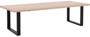 Goossens Eettafel Blade, Strak blad 280 x 100 cm 6 cm dik