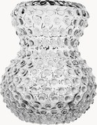 Mondgeblazen vaas Hobnail Birdie, H 20 cm
