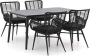 + 10% kassakorting | Diningset Intenso | 4 personen | Tuinset aluminium | 5-delig | Kees Smit Tuinmeubelen