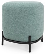 Tenzo Harry Ronde Poef Turquoise