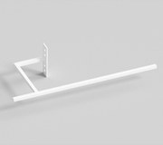 Vasco Niva Handdoekbeugel S600 White Fine Texture