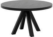 Goossens Eettafel Blade, Strak blad rond 130 x 130 cm 6 cm dik
