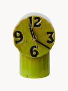 Handbeschilderde tafelklok Retro van keramiek