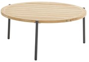 Yoga salontafel 90xH40 cm antraciet natural teak 4-Seasons Outdoor