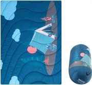 VEVOR kampeerdeken, 1,9 x 1,32 m, reisdeken, draagbare stadiondeken, water- en winddicht, polyestervezel, vlamvertragend, ideaal voor buiten, picknicks, wandelen, sportevenementen en reizen