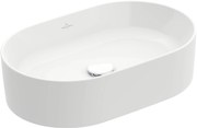 Villeroy & Boch Collaro Opzetwastafel 56x36x14,5 cm Wit Alpin