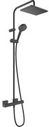 Hansgrohe Vernis Shape showerpipe met thermostaat mat zwart 26286670