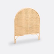 Omkeerbaar hoofdbord in rotan, Molly