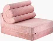 Handgemaakte vouwstoel Flipster van corduroy
