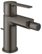 GROHE Lineare 1-gats bidetkraan s-size met waste brushed hard graphite 33848AL1