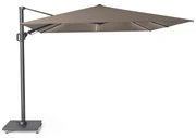Challenger T2 glow premium parasol 300x300 cm antraciet havanna