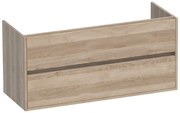 Sanituba NEXXT onderkast voor enkele wasbak 120cm legno calore