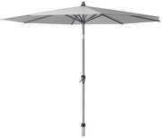 Platinum Riva stokparasol 3 m. rond - Light Grey