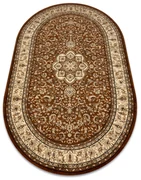 Tapijt ROYAL ADR  Ovaal patroon 521 bruin