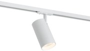 Moderne Spot / Opbouwspot / Plafondspot wit voor railsysteem 1-fase incl. LED - Iconic Mark Modern rond Binnenverlichting Lamp