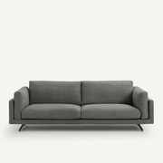 Bank 3- of 4-zits, van katoen en linnen, CÉSAR