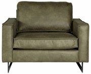 Loveseat - Riverdance - leer Dalton groen