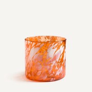 Vaas in handgeblazen glas, Berna