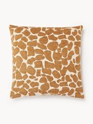 Kussenhoes Nenda van bouclé en chenille