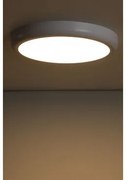 Aluminium Led Plafondlamp Tarik Ø30 Cm Warm Wit - Sklum