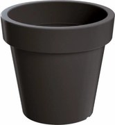 Prosperplast Lofly Bloempot -Ø 47,6 cm - Antraciet - Grote maat