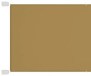 vidaXL Luifel verticaal 60x270 cm oxford stof beige