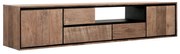 DTP Home Metropole Zwevend Tv-meubel Teak Hout 195 Cm - 195x40x40cm.