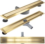 Lineaire afvoer Rea Neox Pro Brush Gold 60