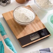 Excellent Houseware Keukenweegschaal Bamboe